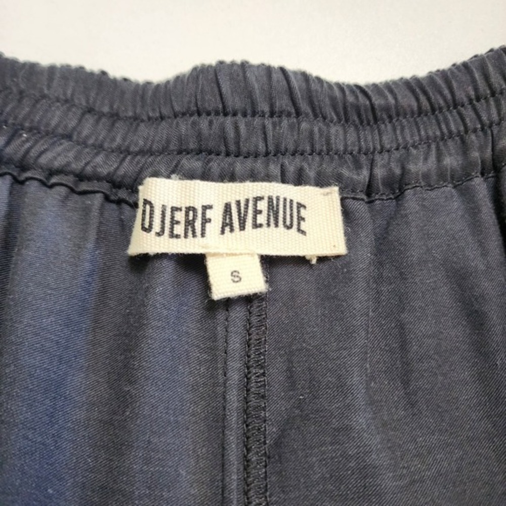 Djerf Avenue Womens On The Go Pants Size Small In Ash Black High Rise Loose Fit - Picture 7 of 14